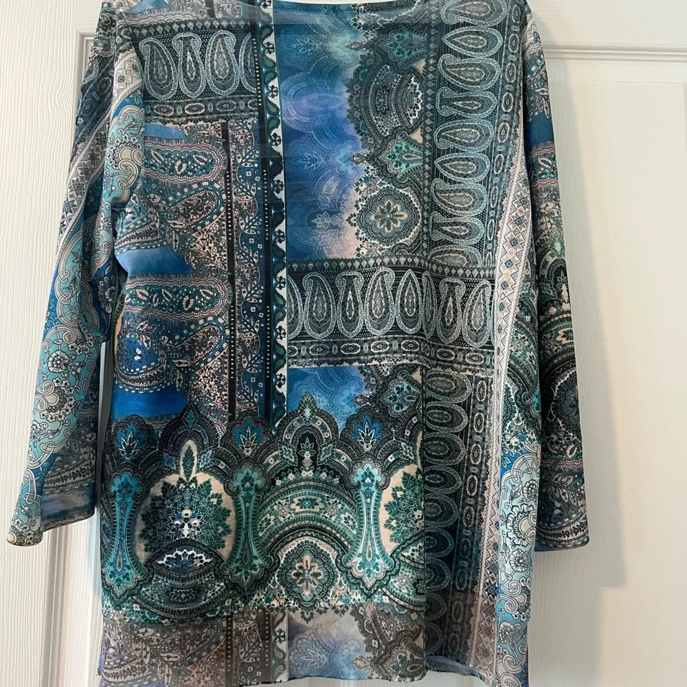 Chicos gorgeous multi blues stop Large - Picture 4 of 7